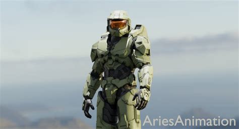 Halo infinite Master chief render by AriesAnimation on DeviantArt