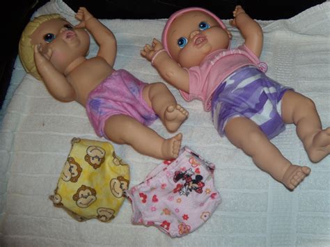 Baby Alive doll diapers set of 4 cotton flannel fits dolls