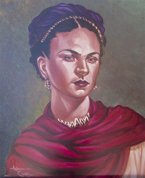 Frida | óleo sobre tela | Ariel Quiroz | Flickr