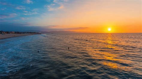 喜欢大海？喜欢日落日出？威尼斯海滩4K高清动态桌面壁纸你值得拥有！_4k壁纸大海-CSDN博客