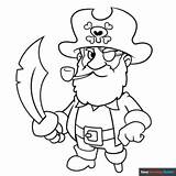 Free Pirates Coloring Pages sketch template