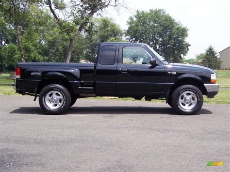 Black 2000 Ford Ranger XLT SuperCab 4x4 Exterior Photo #51029812 | GTCarLot.com