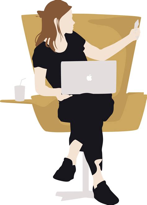 Flat Vector People | Vector illustration people, People illustration, Illustration art girl