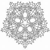 Wiccan Coloring Pages Free sketch template