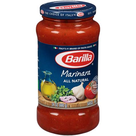 Barilla Pasta Sauce Nutrition Label – Nutrition Ftempo