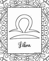 Free Printable Zodiac Sign Adult Coloring Pages 12 Sun Signs  sketch template