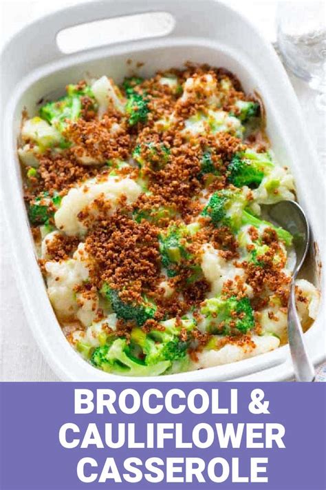 Easy Broccoli and Cauliflower Casserole - Healthy Seasonal Recipes