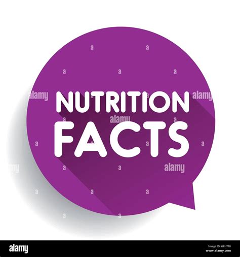 Nutrition facts label sign vector Stock Vector Image & Art - Alamy