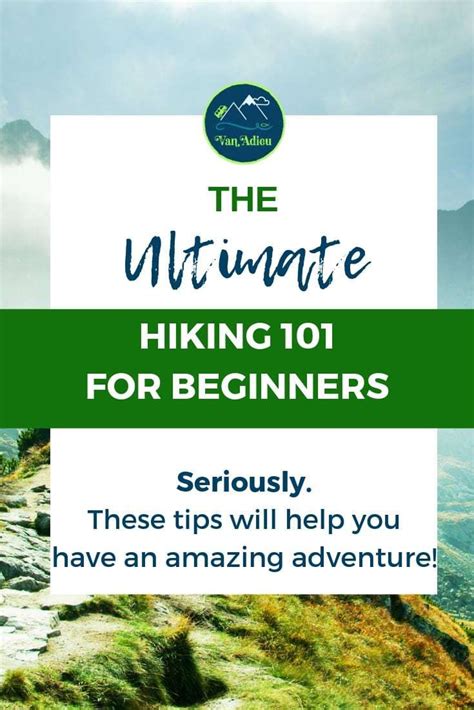 Hiking 101 – Hiking for Beginners | Hiking checklist, Beginner hiking, Camping for beginners