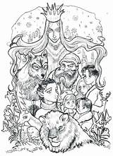 Narnia Characters Coloring Pages sketch template