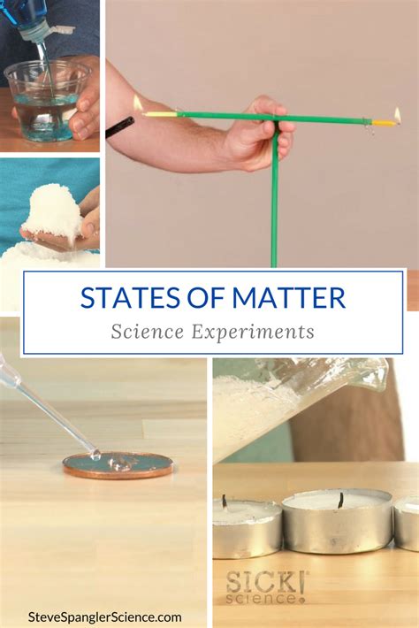 States of Matter Experiments – Steve Spangler Science Experiments | Steve Spangler Science Lab ...