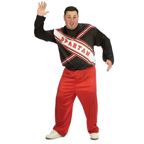 SNL Spartan Cheerleader Male Adult Plus Costume - Halloween Costume ...