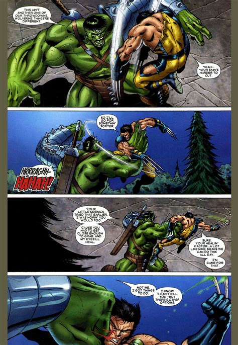 The Hulk VS Wolverine – Comicnewbies