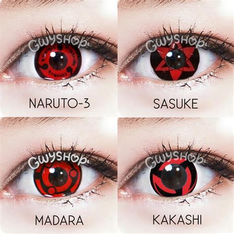 PRIMAL ® Sharingan Red Cosplay Contact Lenses | ubicaciondepersonas ...