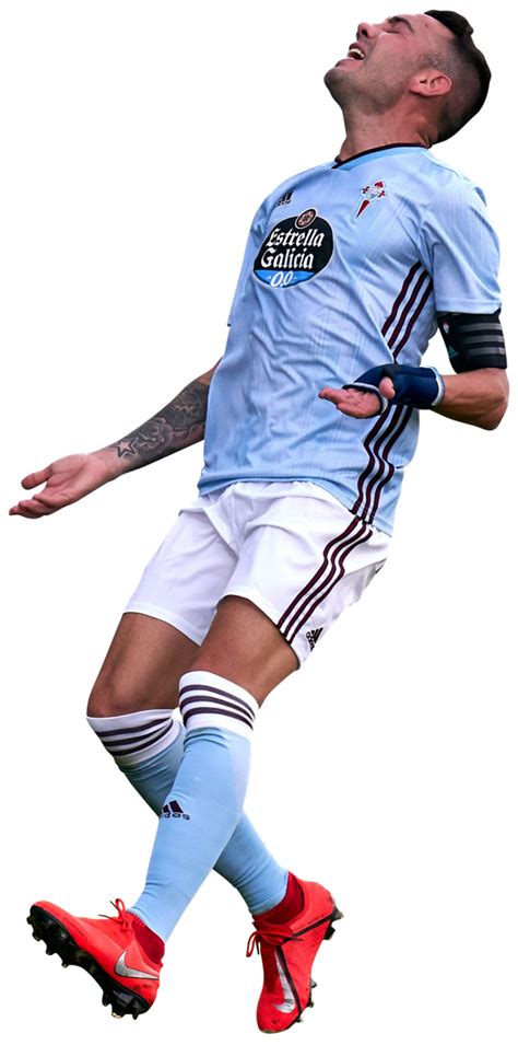 Iago Aspas Celta Vigo football render - FootyRenders