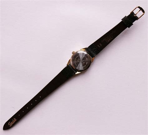 Classic Vintage Moonphase Watch | Silver-tone Ladies Quartz Wristwatch ...