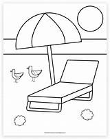 20 Beach Coloring Pages For Kids To Print Free sketch template