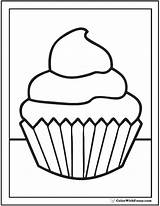 Abalt Printable Cupcake Coloring Pages sketch template