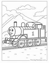 Train Thomas Coloring Pages sketch template