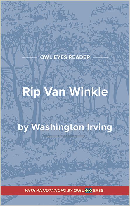 Rip Van Winkle Full Text and Analysis - Owl Eyes