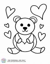 Valentine Coloring Pages For Kids/printables sketch template
