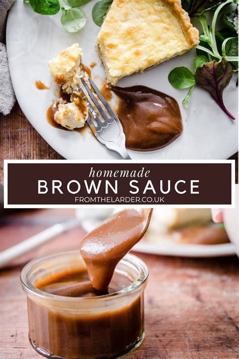 This Homemade Brown Sauce recipe is even better than the commercial ...