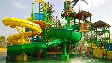 Children Playing in the Park Water Slides Biggest Outdoor Playground - YouTube