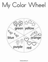My Color Wheel Coloring Page  Twisty Noodle sketch template