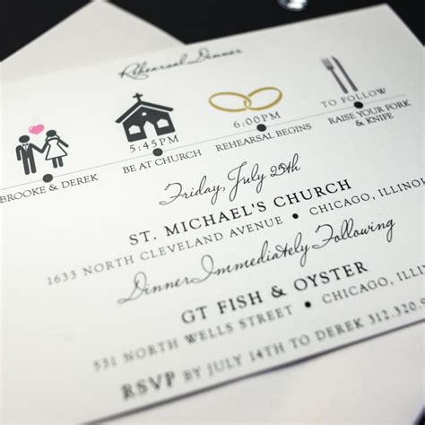 Fun Rehearsal Dinner Invitations - Too Chic & Little Shab Design Studio, Inc.