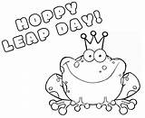Leap Year Colouring Frog Coloring Pages Kids Printable Activityvillage  sketch template