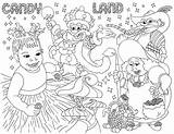 Candyland Lord Licorice Pages Coloring Pages sketch template