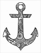 Anchor Coloring Pages Free At GetColoringscom  Printable sketch template