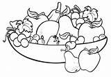 Dibujos De Frutas Para Colorear E Imprimir– ColoringOnlyCom sketch template
