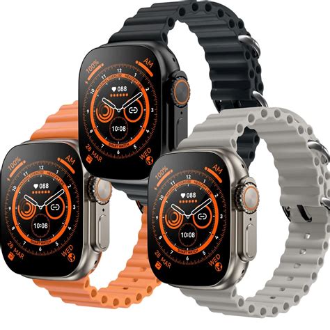 Ripley - SMARTWATCH RELOJ INTELIGENTE T800 ULTRA - NEGRO