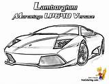 Lamborghini Coloring Pages  Cool sketch template