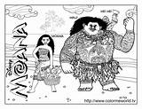 Moana Coloring Pages  Coloring Home sketch template