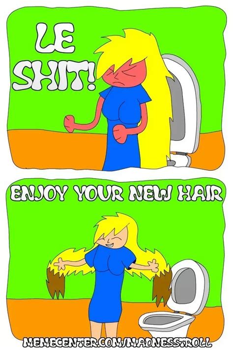 how they really dye their hair by MadnessTroll on Newgrounds