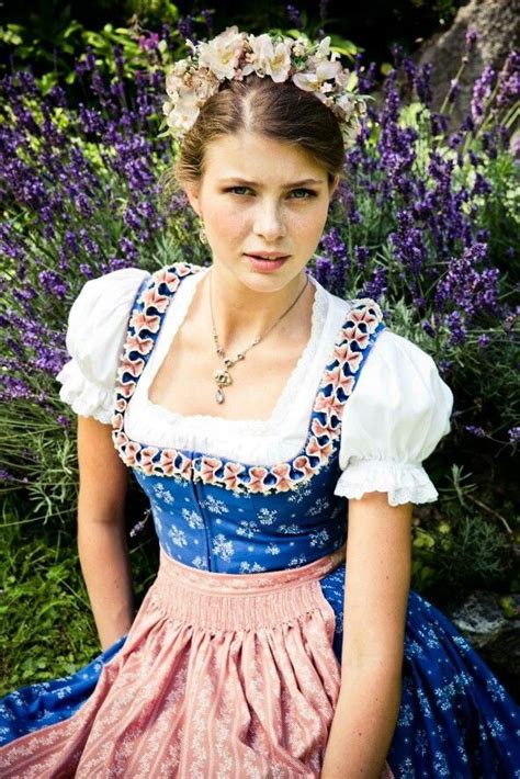 Drindl Dress, The Dress, Austrian Clothes, Dirndl Outfit, German ...