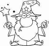 Mago Disegno Da Colorare Per Bambini E Tante Curiosità Magiche sketch template