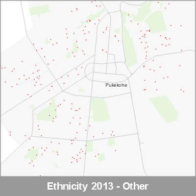 2013 Other Ethnicity Pukekohe - Digital Maps