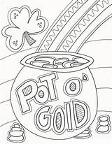 Pot Of Gold 7 sketch template