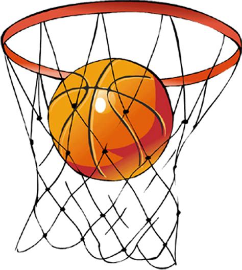 Basketball hoop clipart free images - Clipartix