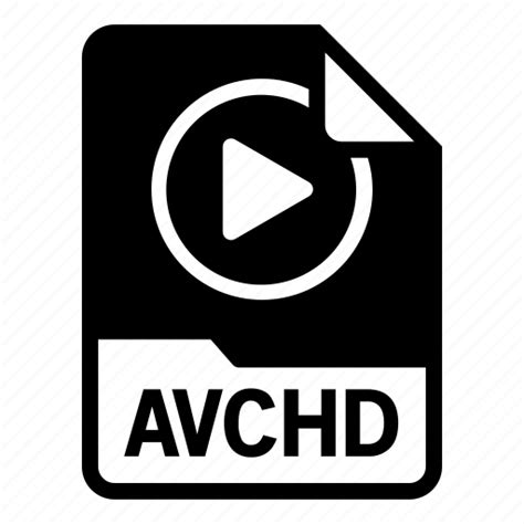 Avchd, document, file, format icon - Download on Iconfinder