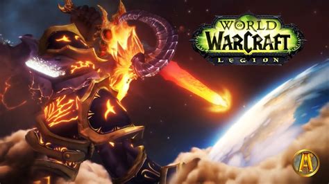 Sargeras Impales Azeroth Sword Cinematic - Illidan's Sacrifice Argus ...