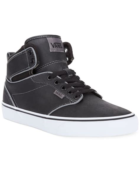 Vans Atwood Hi-Top Sneakers in Black for Men | Lyst