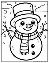 Snowman Coloring Pages  Free Printables sketch template