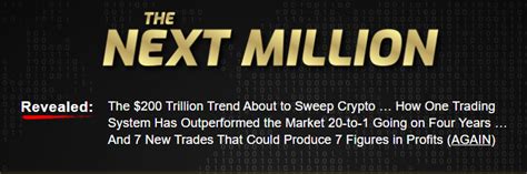 Ian King’s “The Next Million: 7 Cryptos for 7-Figure Profits” | Green Bull Research