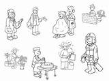 Occupation Coloring Pages  Home sketch template
