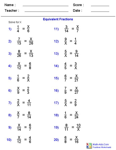 Fraction Addition Problems With Answers - Wendy Carlson's Addition ...