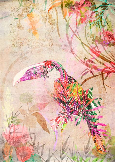 Flora & Fauna stationery/card designs on Behance